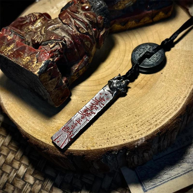 Board Game Vintage - Taoist Jewelry Thunder method Token Necklace