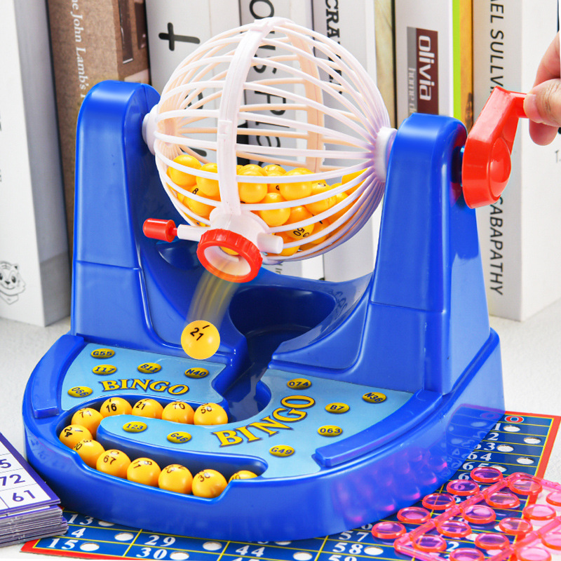 Board Game Multiplayer - Classic Bingo Lottery Number Drawing Machine
