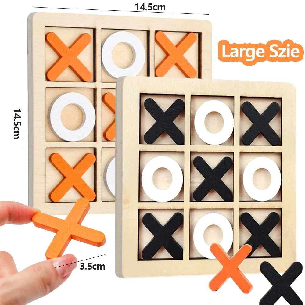Wooden XO Tic Tac Toe Game Min - Board Game Ideas review and price