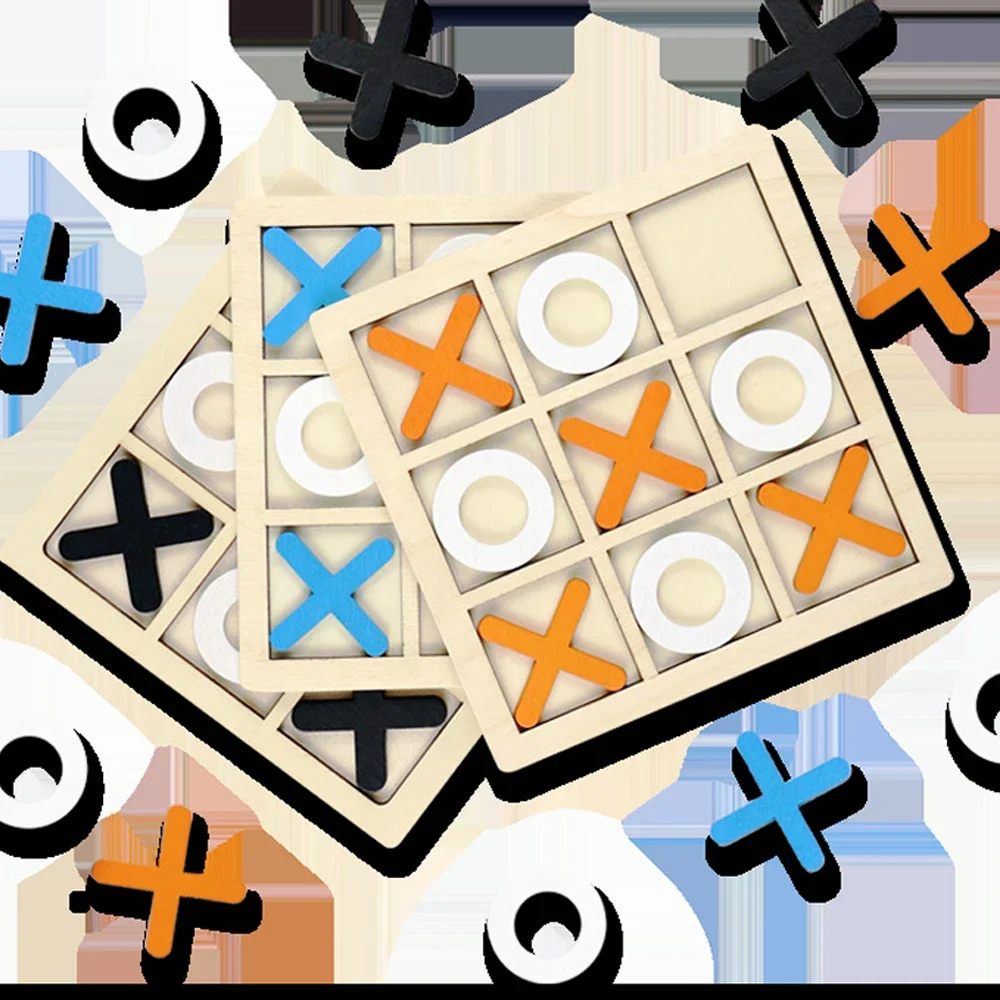 Wooden XO Tic Tac Toe Game Min - Board Game Ideas review and price