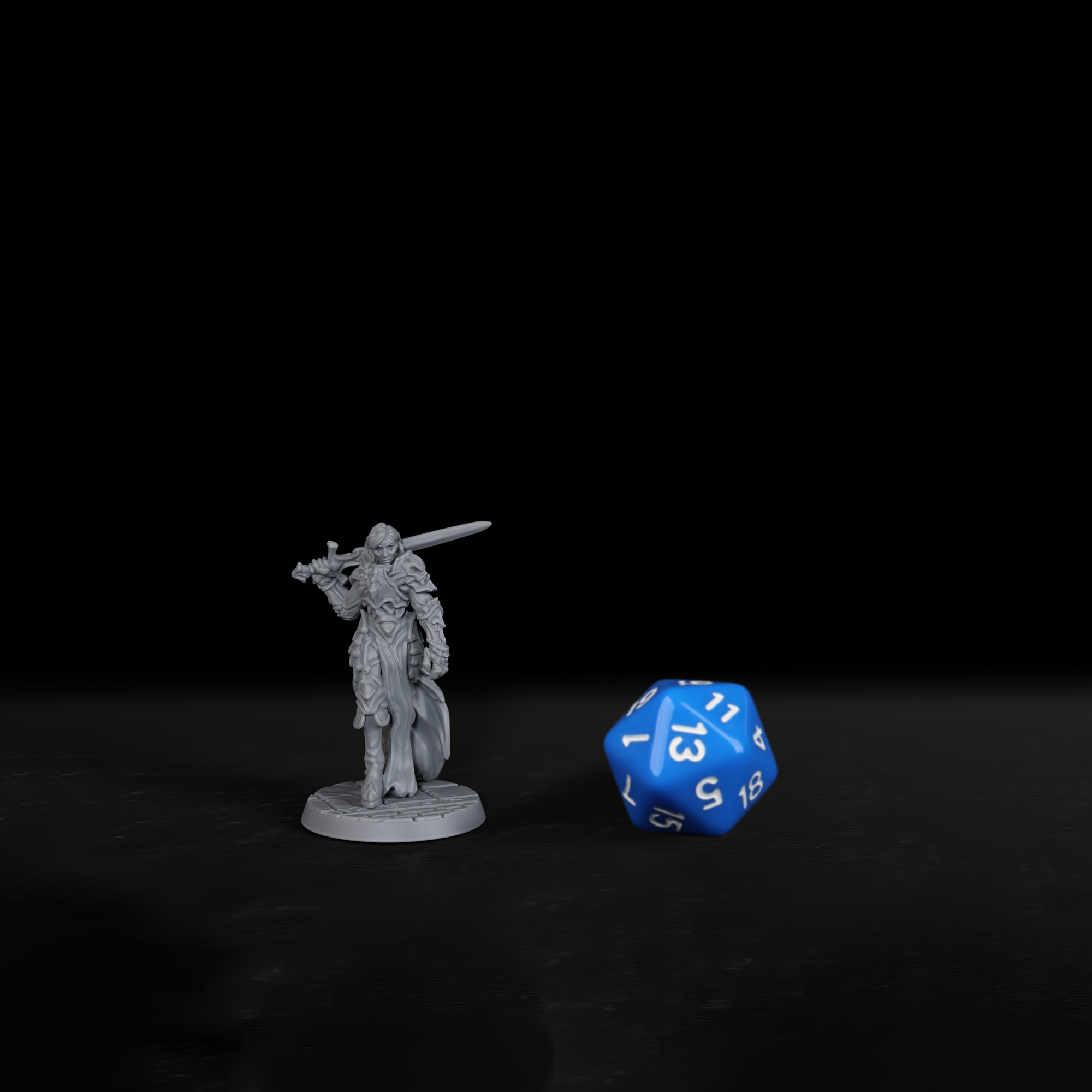 RPG Anti-Paladin Miniature - X - Board Game Villainous review and price