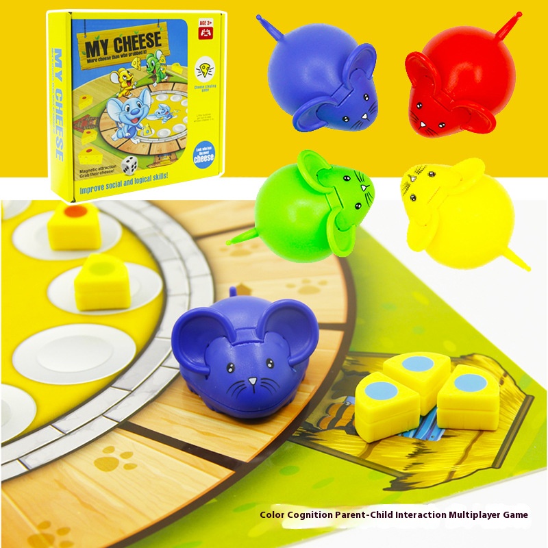 Mouse Cheese Children Board Ga - Board Game Multiplayer review and price