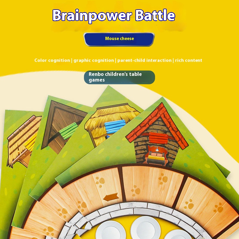 Mouse Cheese Children Board Ga - Board Game Multiplayer review and price