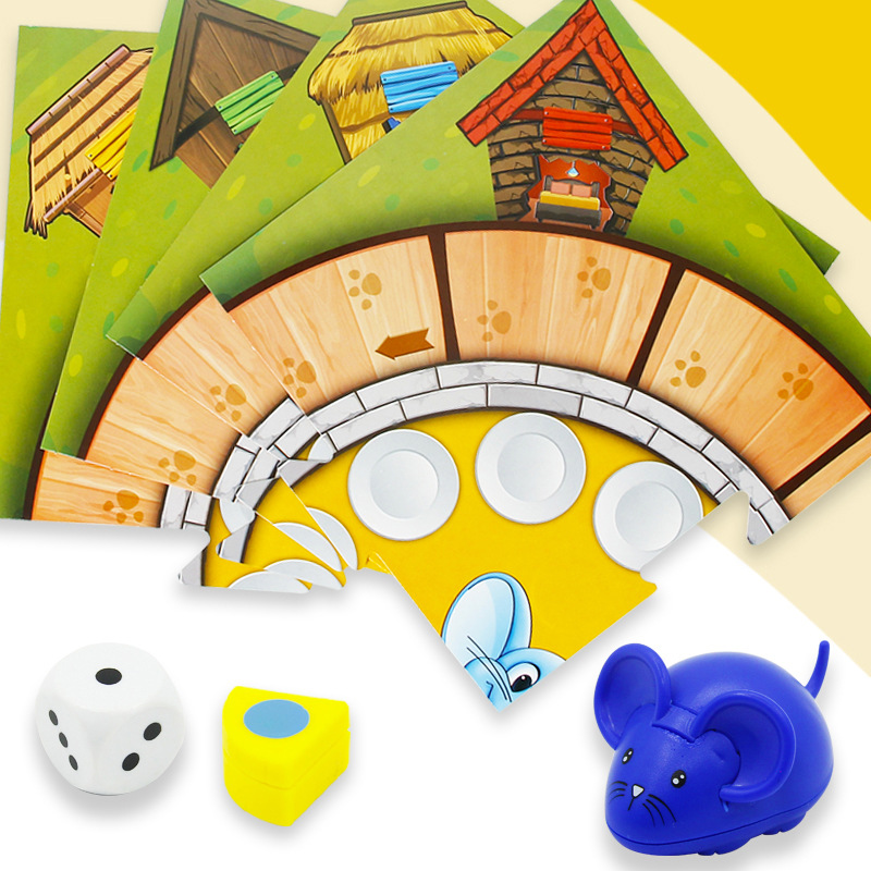 Mouse Cheese Children Board Ga - Board Game Multiplayer review and price