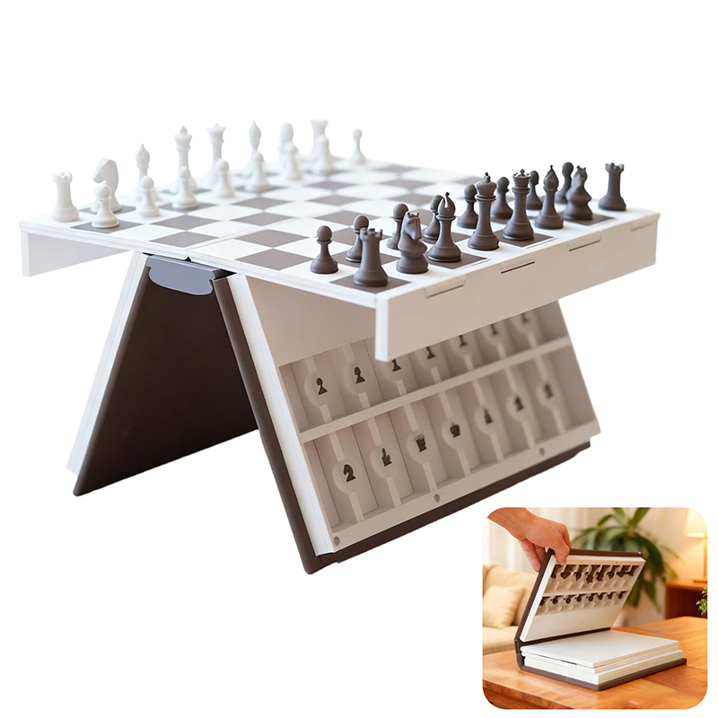 Chess Set 3D Printed Book Fold - Board Game Print review and price