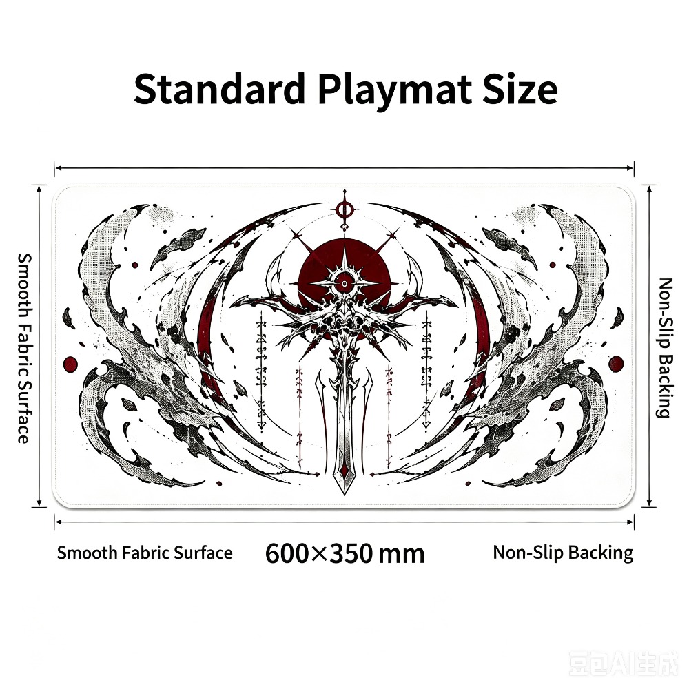 Dark Holy Sword TCG Playmat No - Board Game Holis review and price