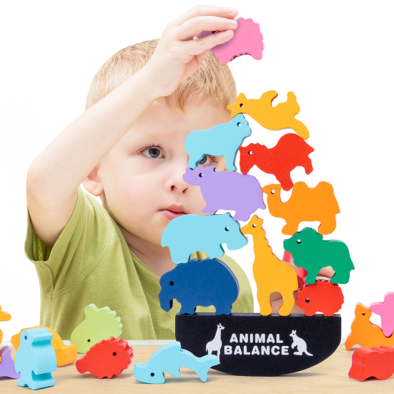 Montessori Children Wooden Ani - Board Game Ideas review and price