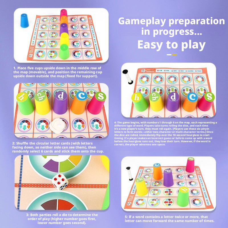 Hot Kids Chinese Pinyin Matchi - Board Game Heat review and price