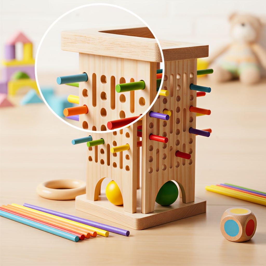 Montessori Wooden Board Game C - Board Game Ideas review and price