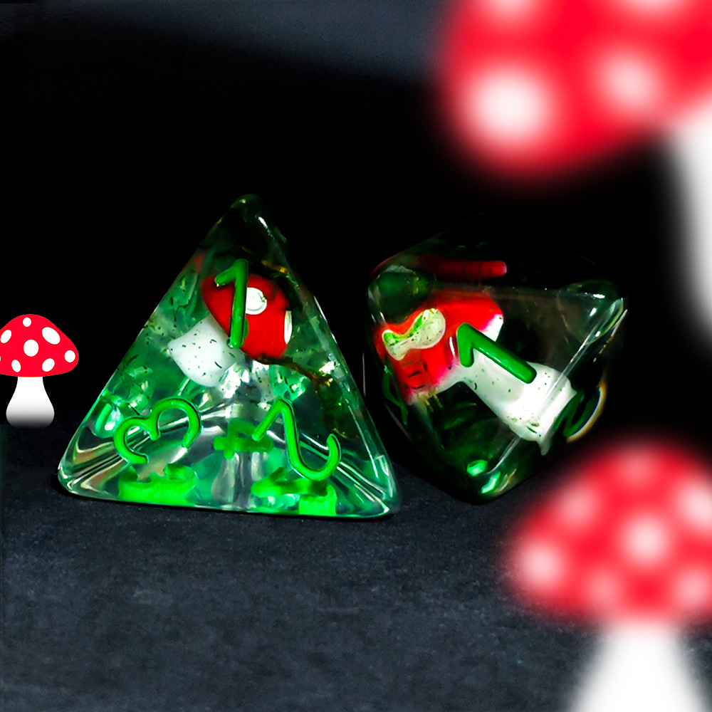 7Pcs/Set DND Dice Transparent  - Board Game Dnd review and price