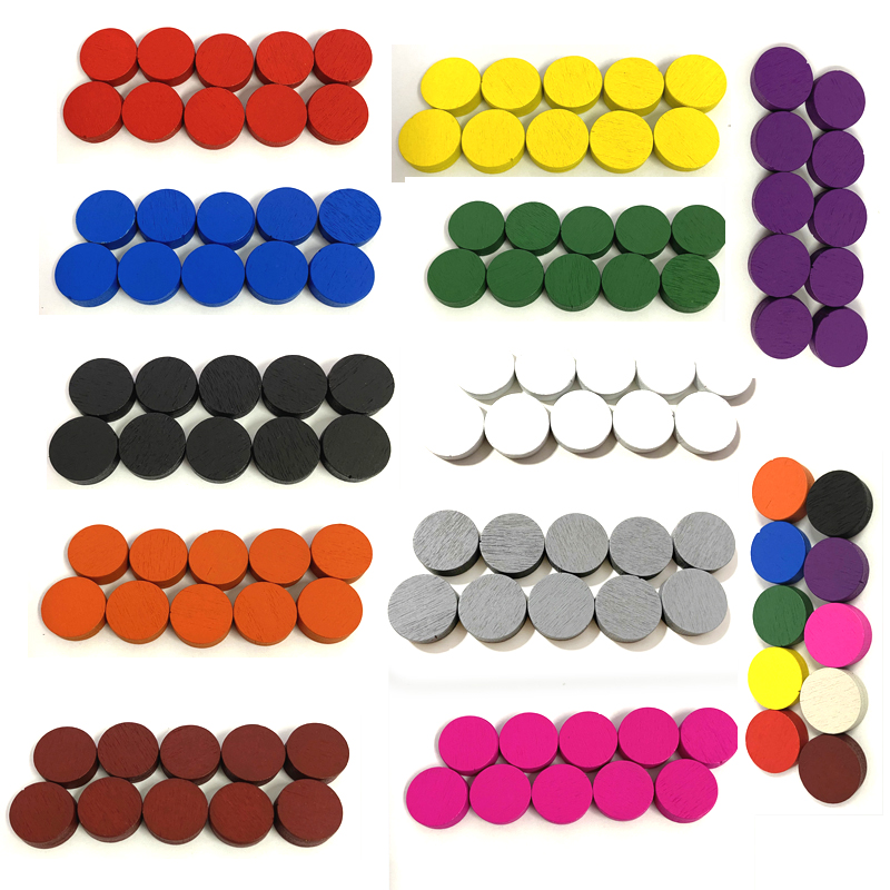 100pieces Diameter 15*5MM Wood - Board Game Dixit review and price