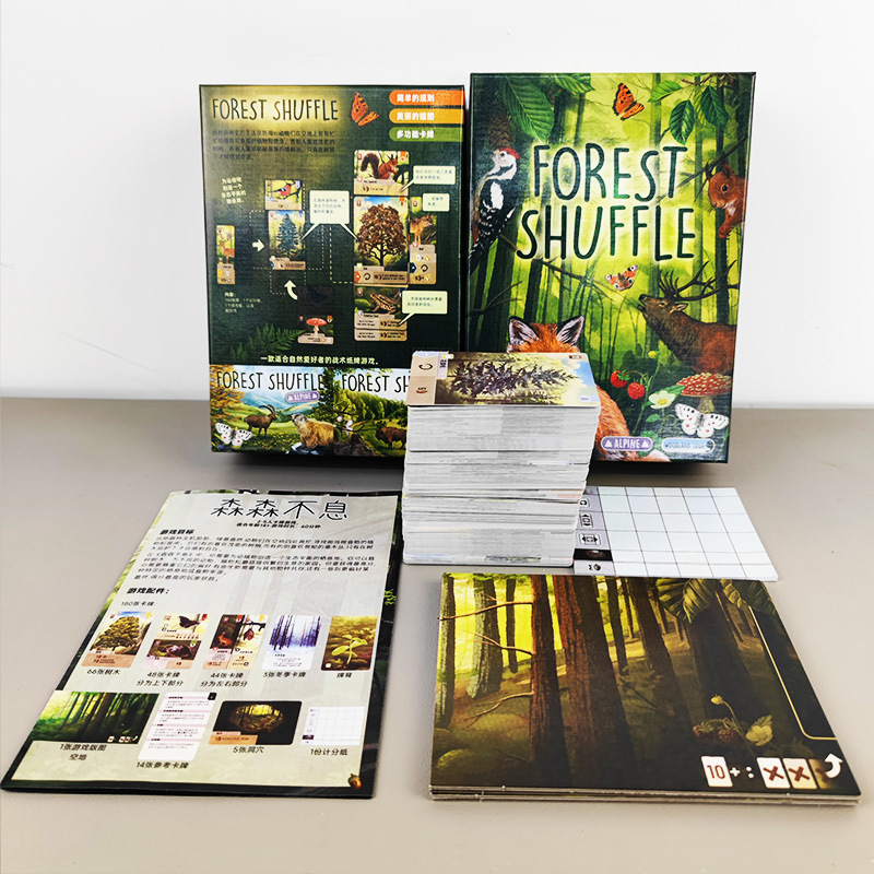 Endless Forest  SHUFFLE, Multi - Board Game Multiplayer review and price