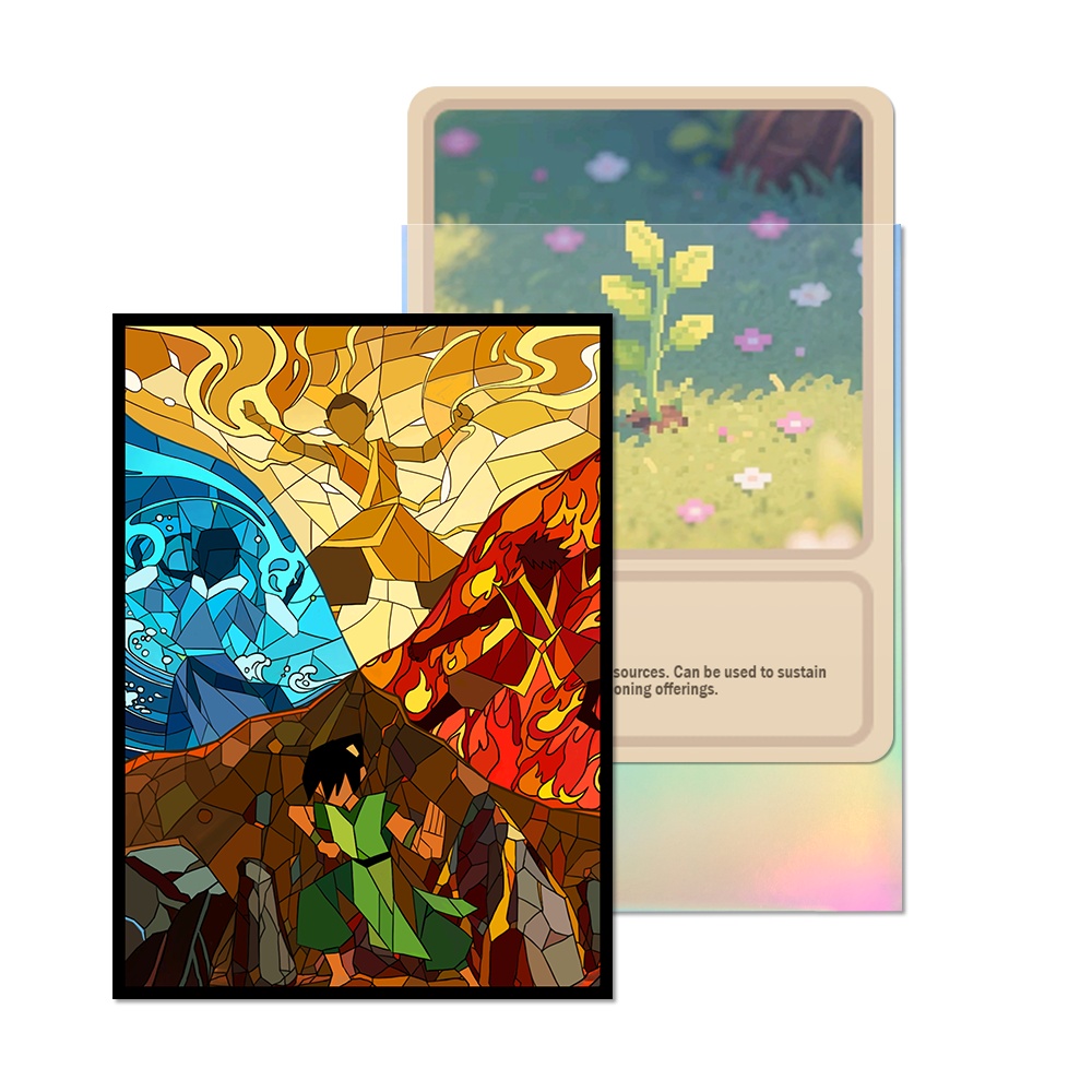 60PCS 66X91mm Holographic Stan - Board Game Print review and price