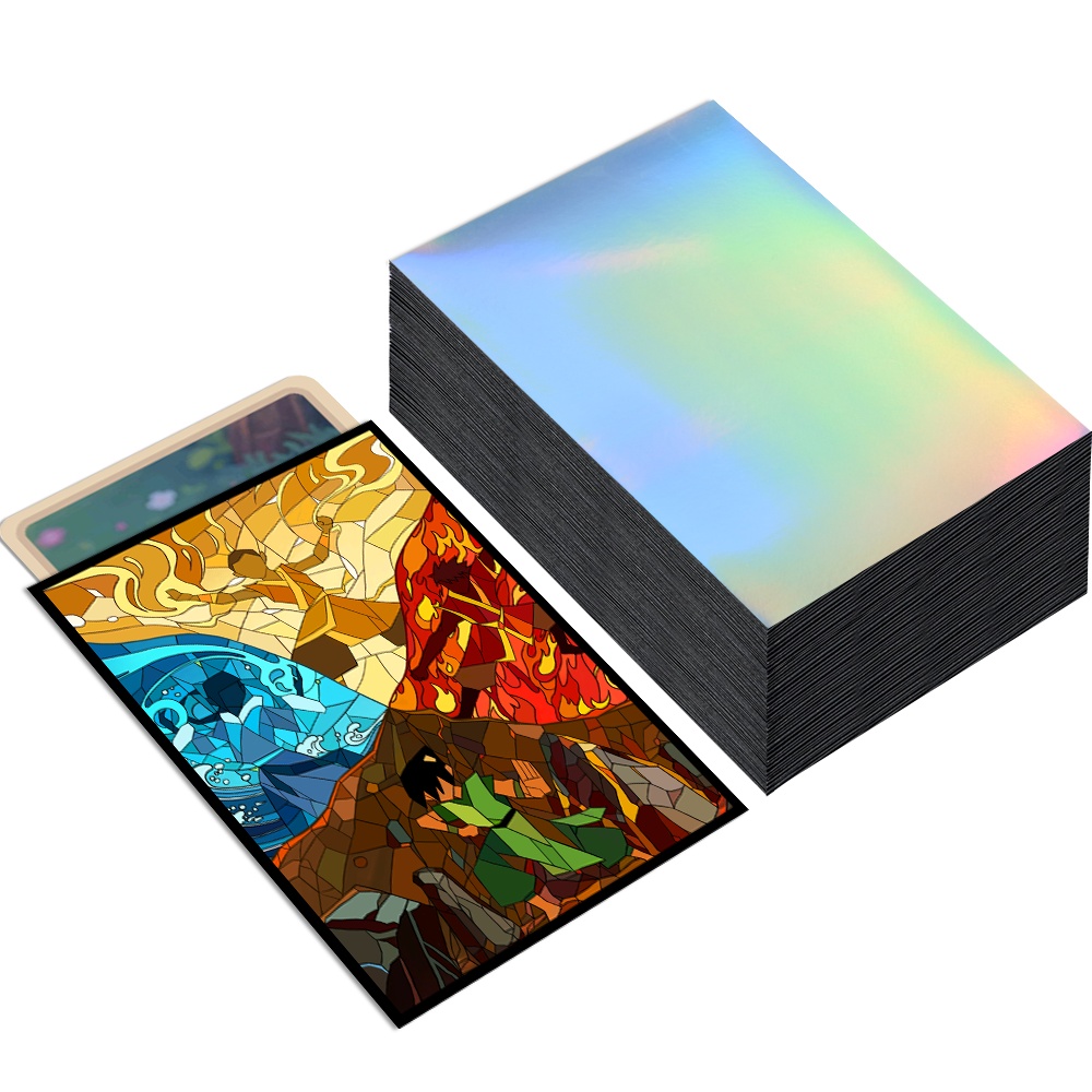 60PCS 66X91mm Holographic Stan - Board Game Print review and price