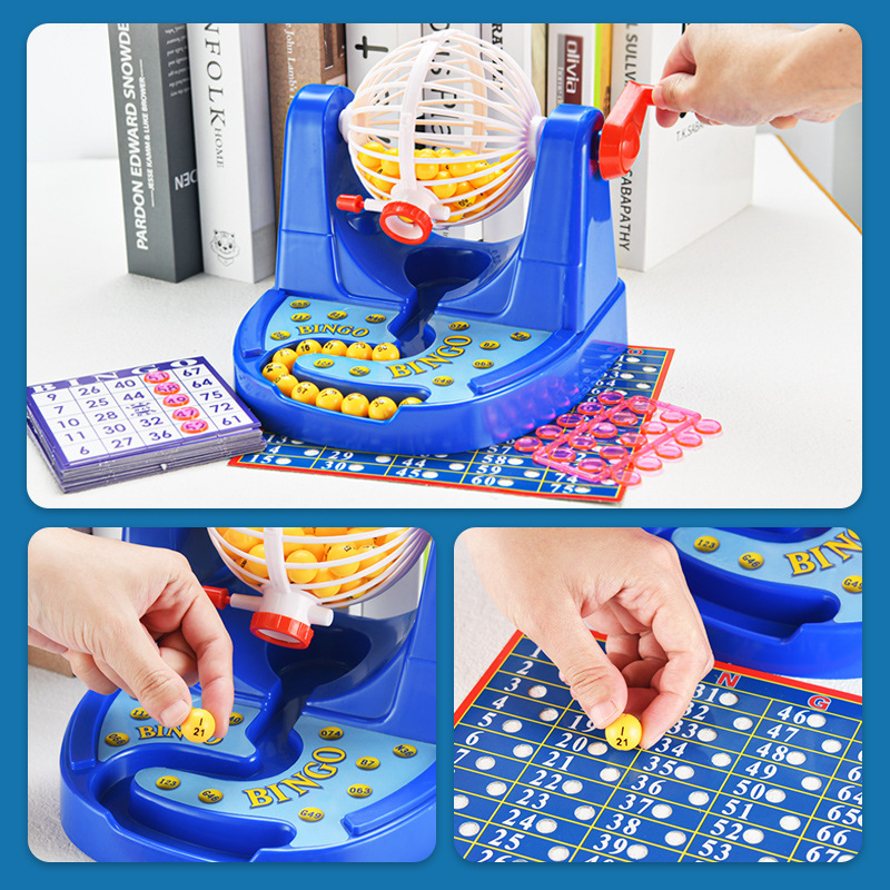 Classic Bingo Lottery Number D - Board Game Multiplayer review and price