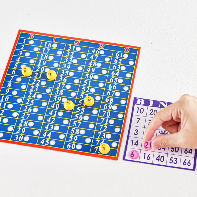 Classic Bingo Lottery Number D - Board Game Multiplayer review and price