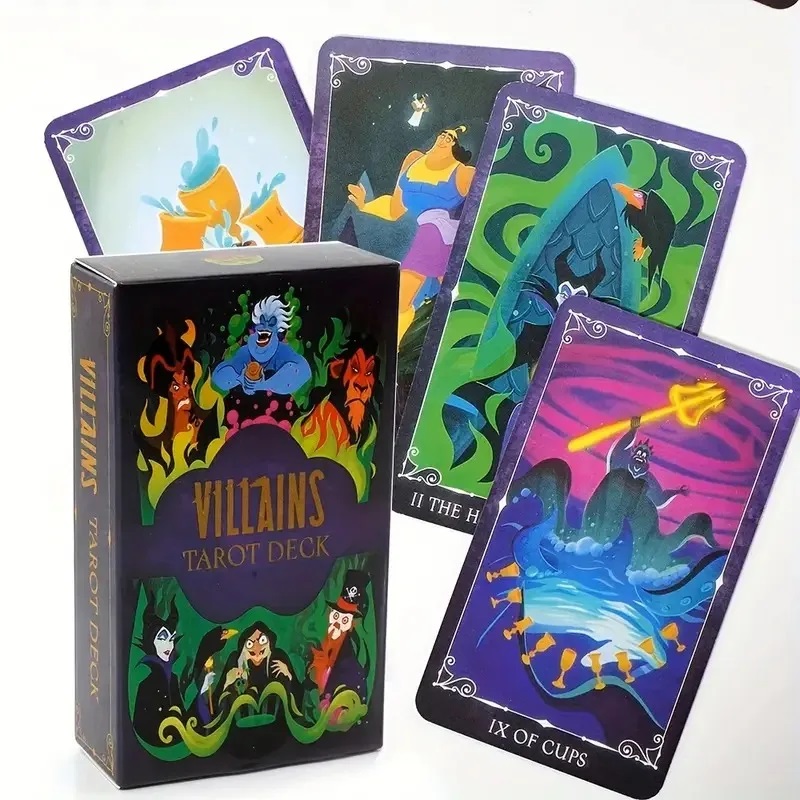 78pcs Villains Tarot Decks Hig - Board Game Villainous review and price