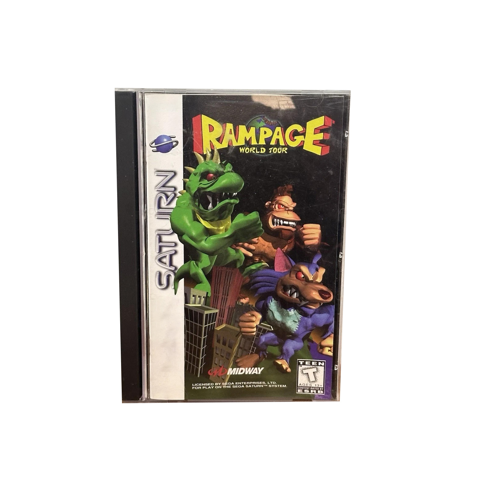 Saturn Copy Disc Game rampage  - Board Game Multiplayer review and price