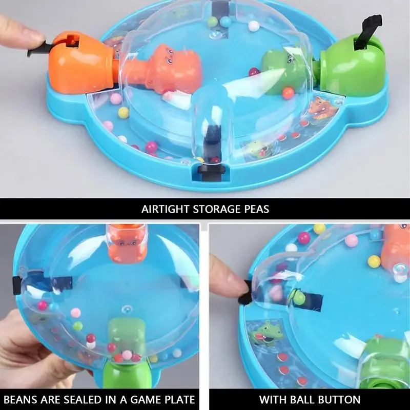 New Hippo Frog Bean Eating Tab - Board Game Multiplayer review and price