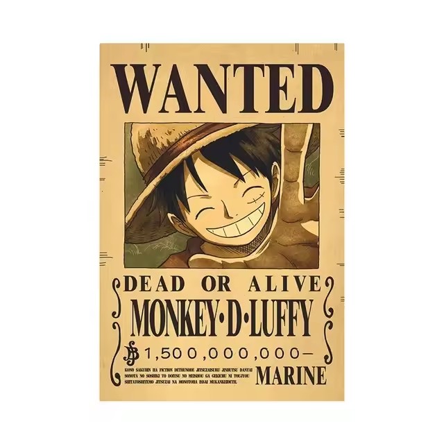Anime One Piece Bounty Wanted  - Board Game Vintage review and price