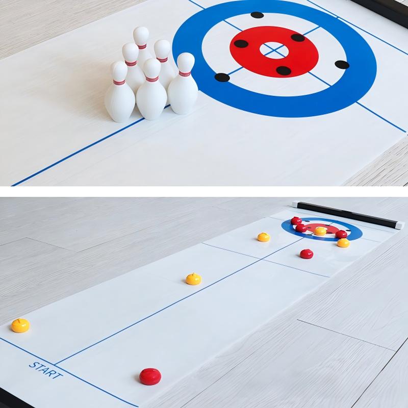 New Mini Curling&Bowling Table - Board Game Live review and price