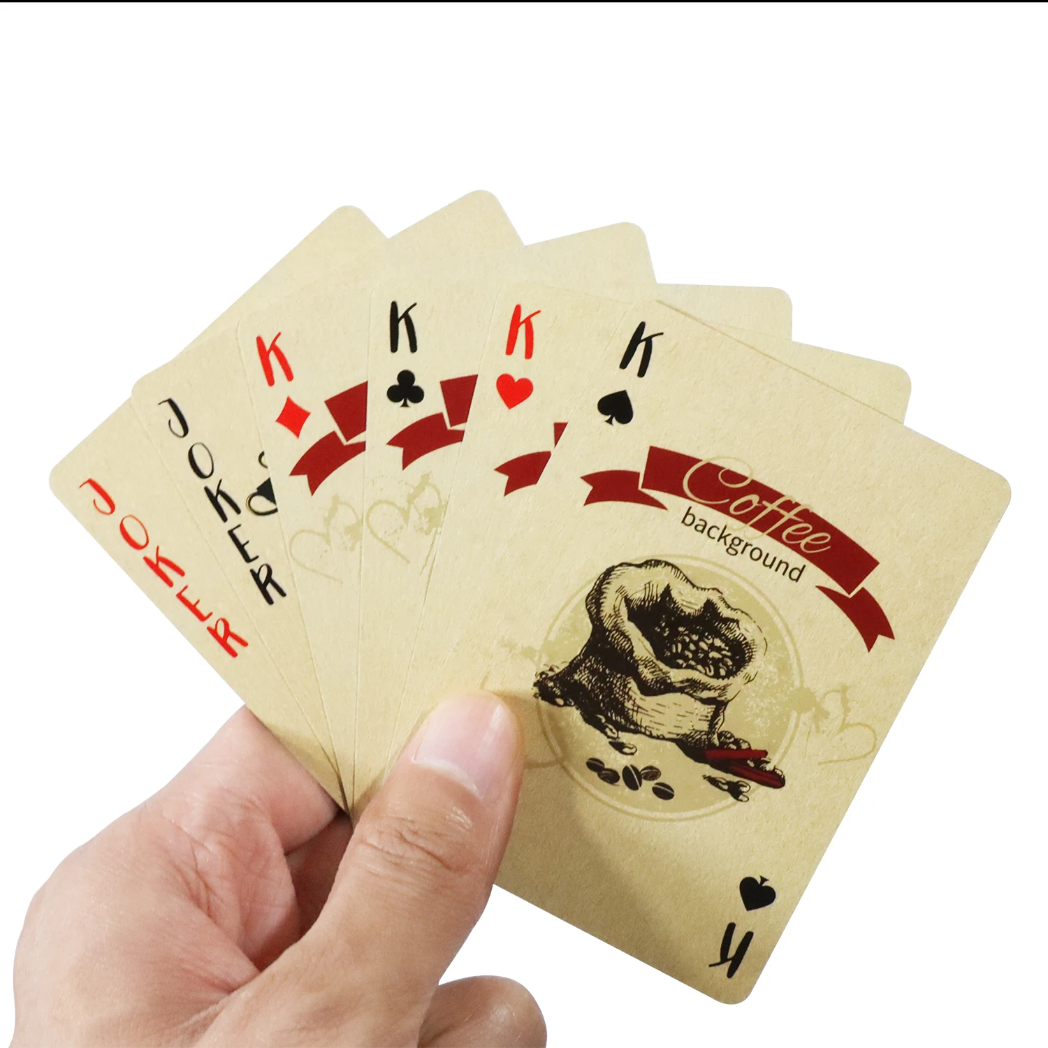 Coffee Paper Playing Cards Vin - Board Game Vintage review and price
