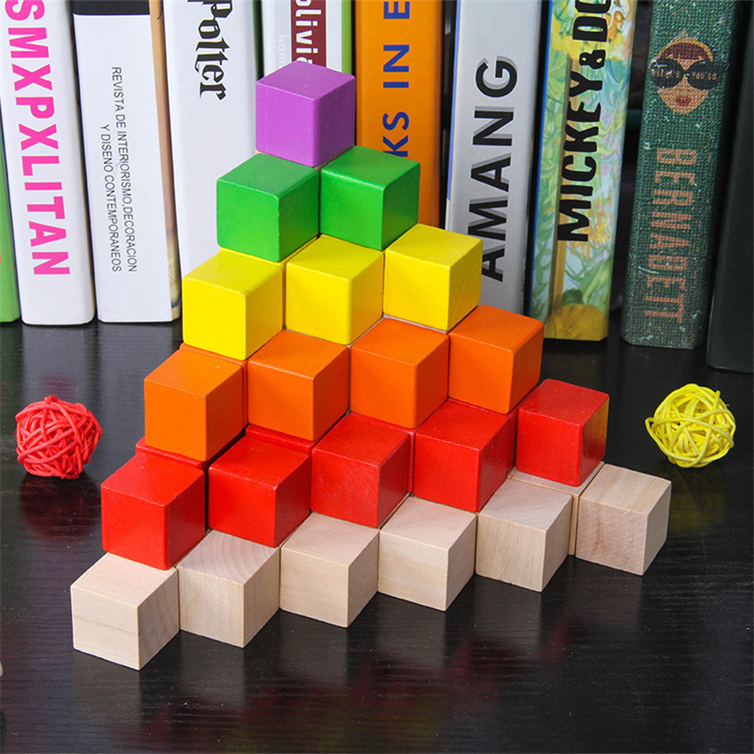 30Pcs/lot 2X2CM Wooden Colorfu - Board Game Dnd review and price