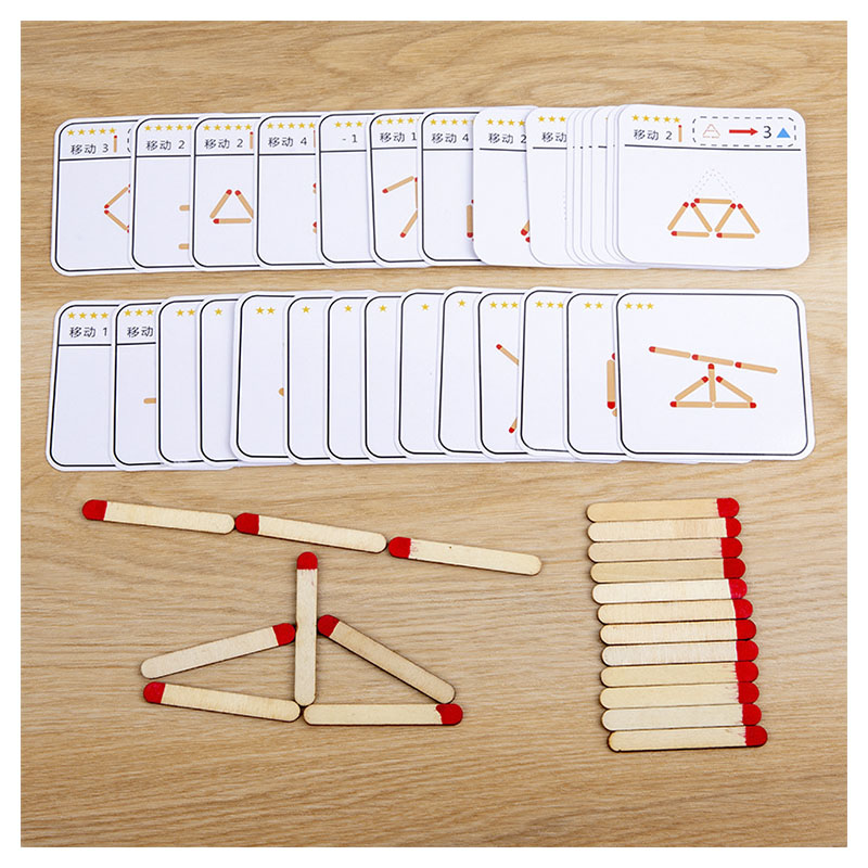 Montessori Matches Puzzles Gam - Board Game Ideas review and price
