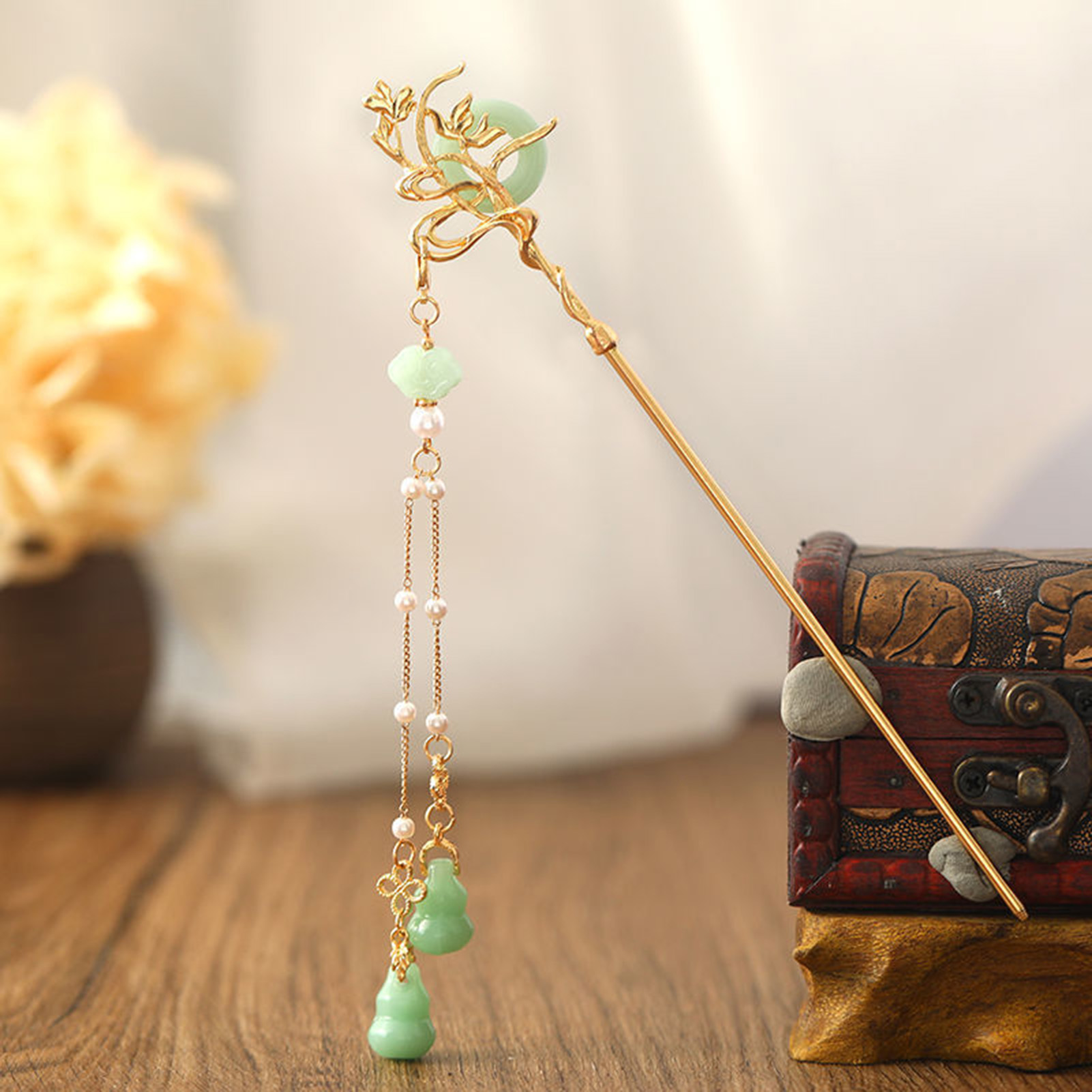 Chinese Style Glass Hairpin Fo - Board Game Go review and price