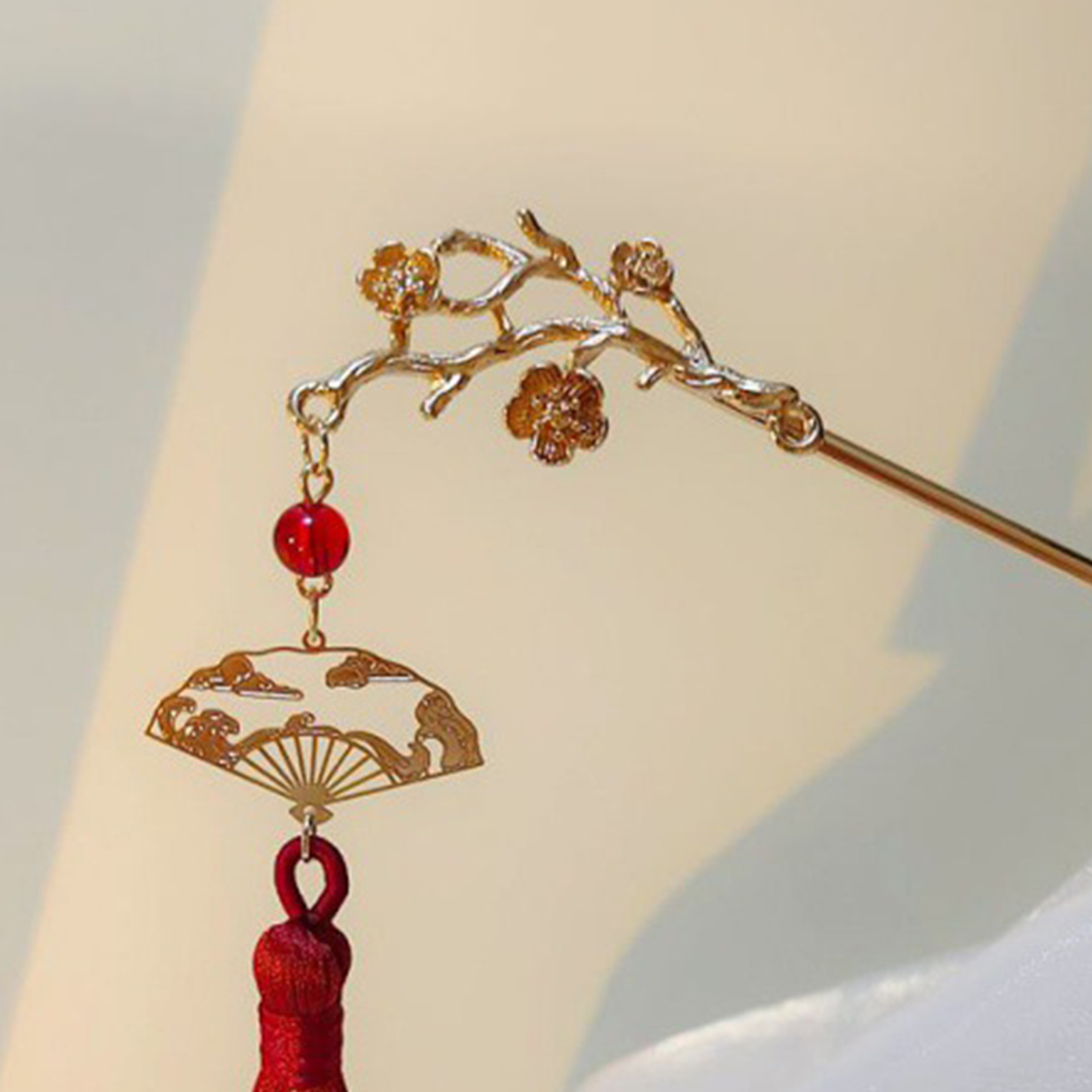 Retro Flower Tassel Hairpin Fo - Board Game Go review and price