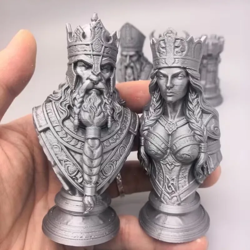 10cm 3D Printed Chess Pieces,  - Board Game Print review and price