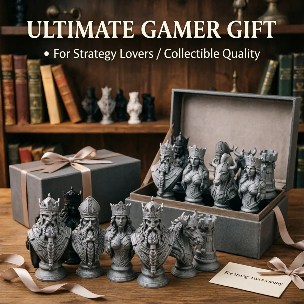 10cm 3D Printed Chess Pieces,  - Board Game Print review and price