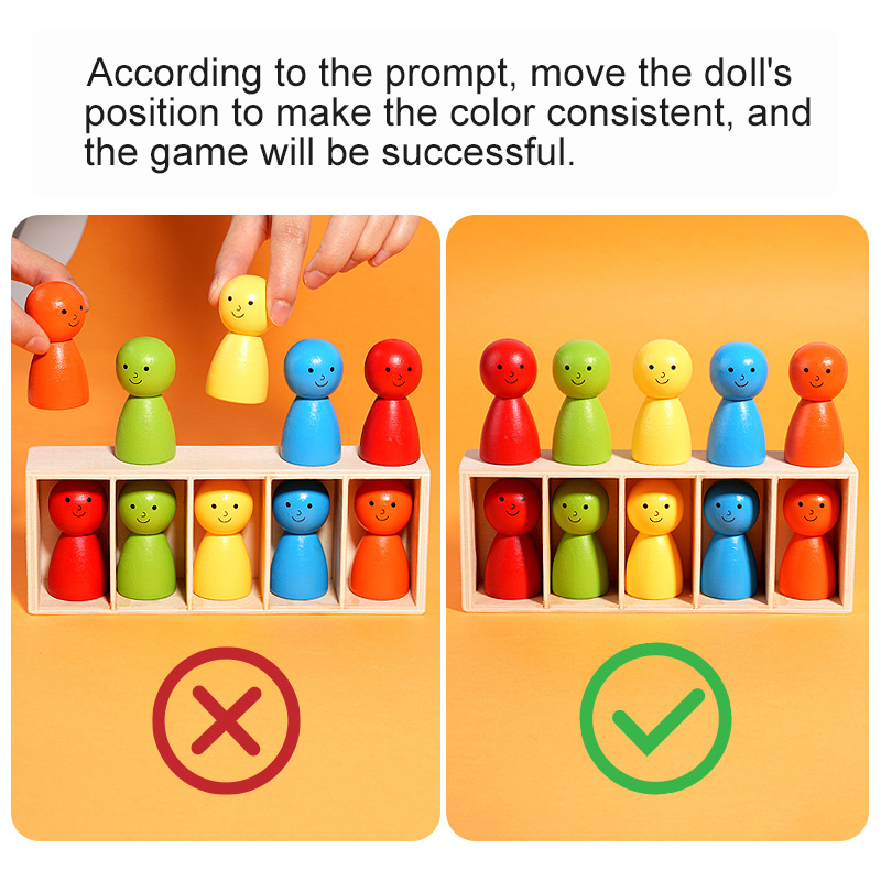 Guessing Colors Doll Color Mat - Board Game Multiplayer review and price