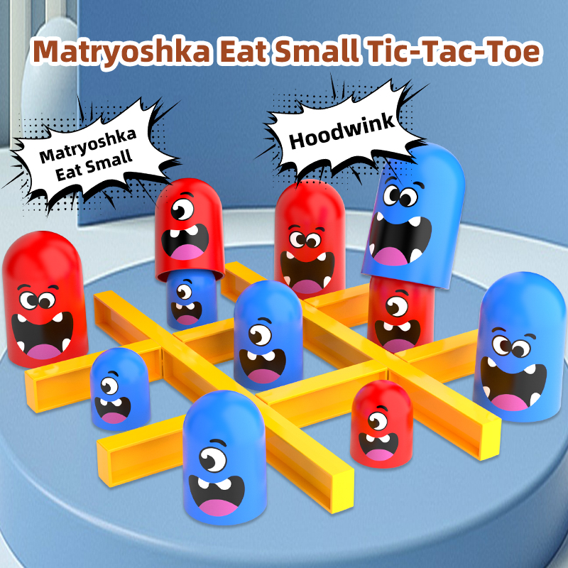 Tic-Tac-Toe Eat-and-Be-Sized S - Board Game Ideas review and price