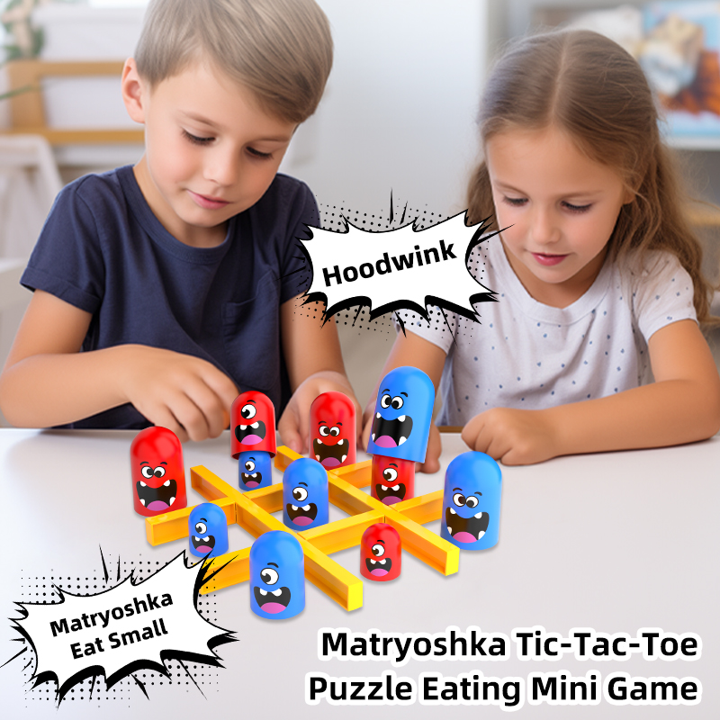 Tic-Tac-Toe Eat-and-Be-Sized S - Board Game Ideas review and price