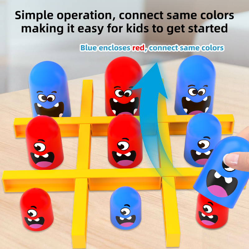 Tic-Tac-Toe Eat-and-Be-Sized S - Board Game Ideas review and price