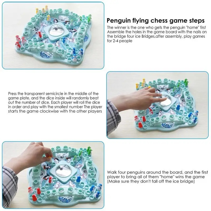 Multiplayer Penguin Flying Che - Board Game Multiplayer review and price