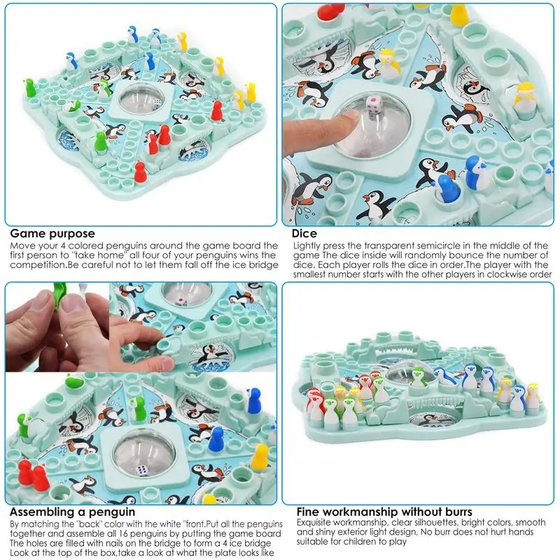Multiplayer Penguin Flying Che - Board Game Multiplayer review and price