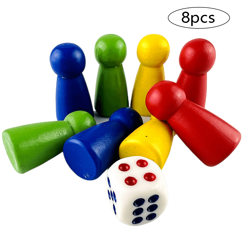 8pcs Pawn/ Chess with 1 Dice W - Board Game Dixit review and price