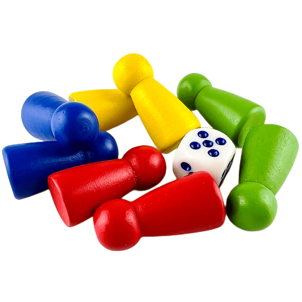 8pcs Pawn/ Chess with 1 Dice W - Board Game Dixit review and price