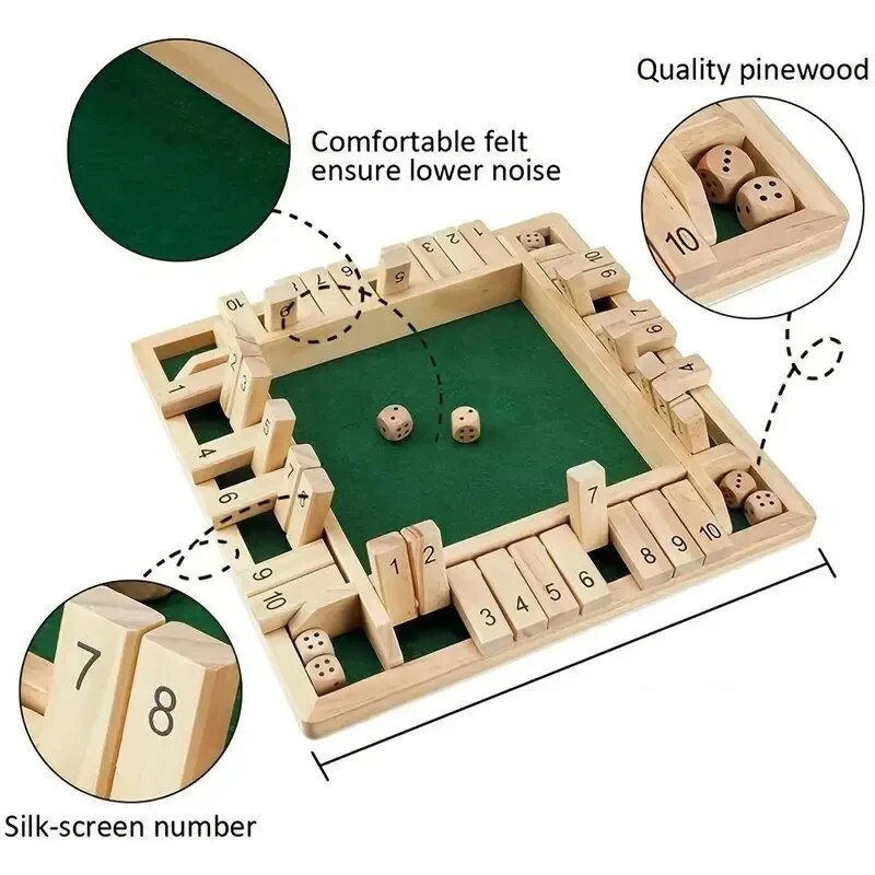 Deluxe Four Sided 10 Numbers S - Board Game Dnd review and price