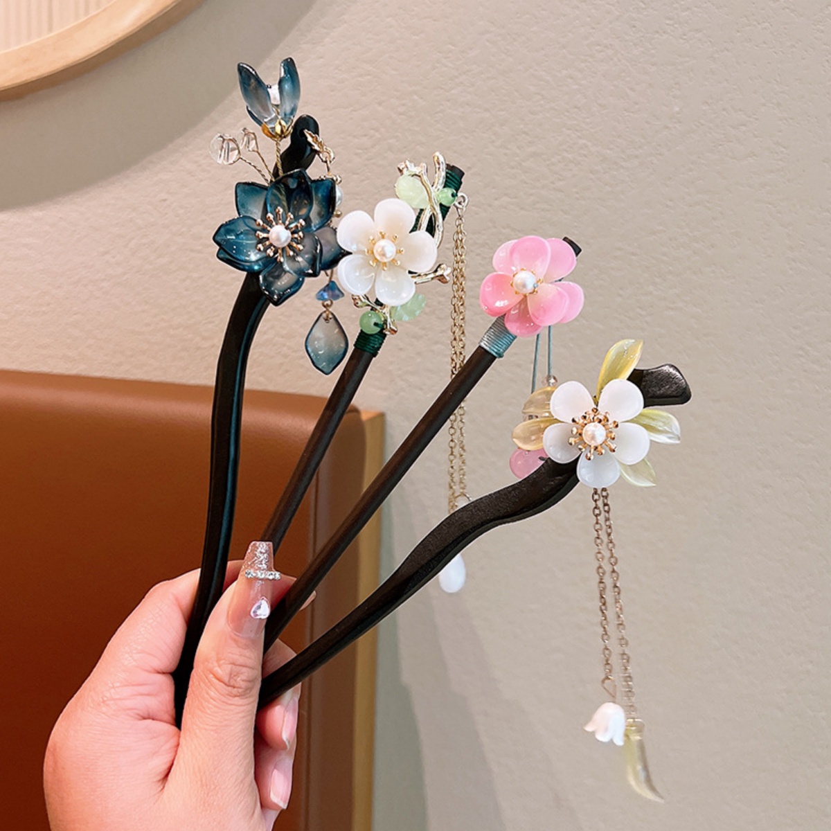 Exquisite Flower Tassel Wooden - Board Game Go review and price