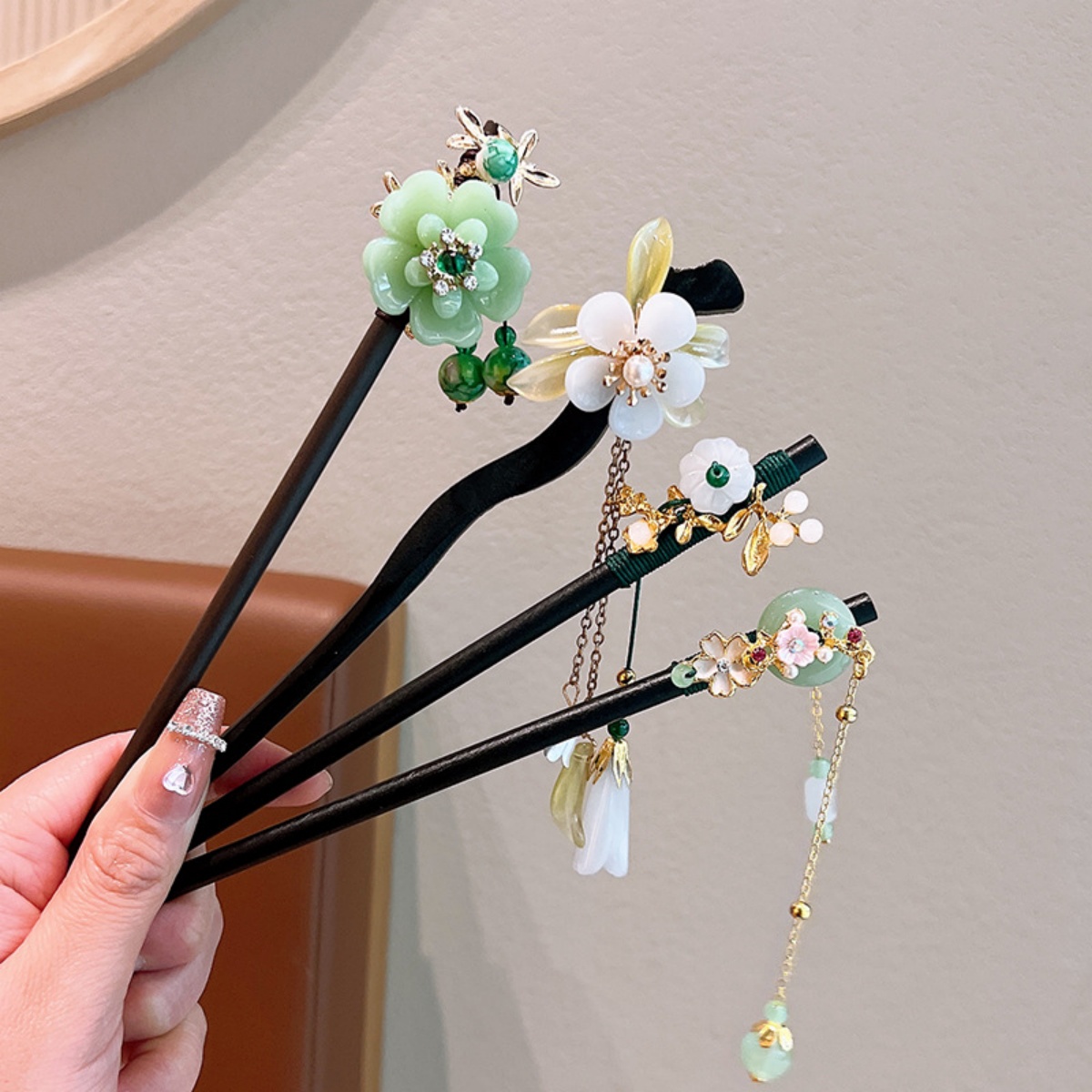 Exquisite Flower Tassel Wooden - Board Game Go review and price