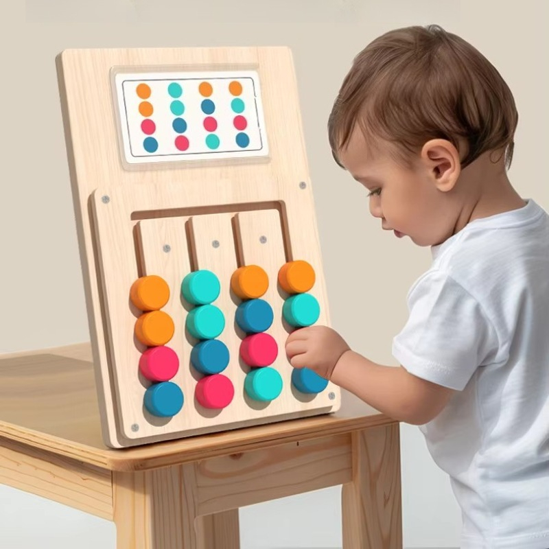 Kids Montessori Color Shape Ma - Board Game Ideas review and price